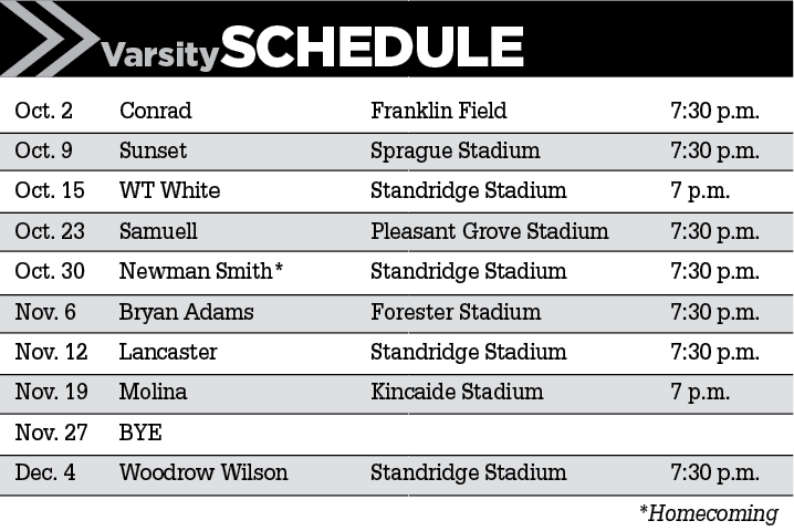 RL Turner Schedule